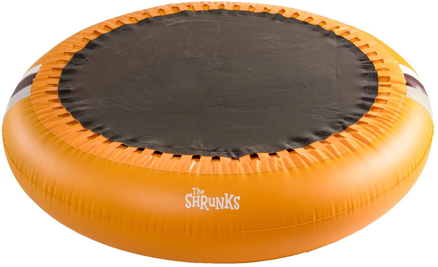 The Shrunks Inflatable 2-in-1 Safety Trampoline Pool Portable Indoor or Outdoor Use, Orange, 72 X 72-Inch